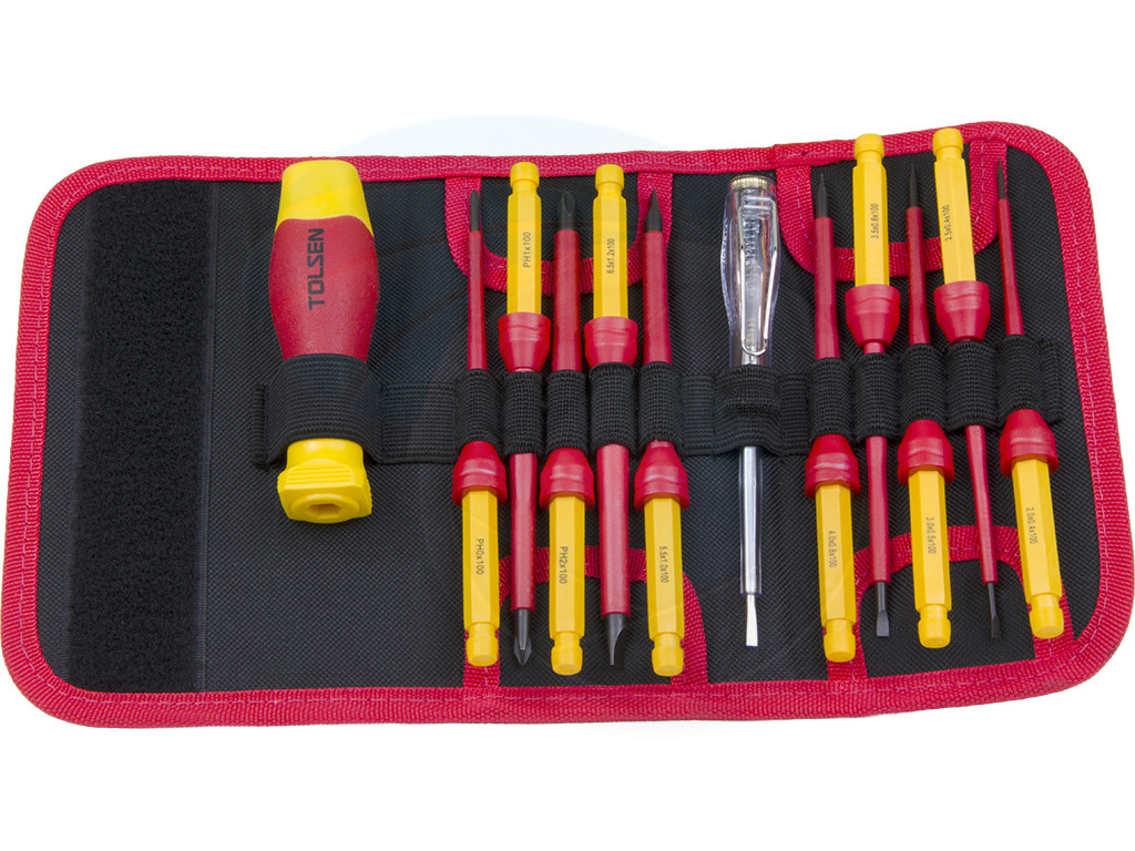 Milwaukee 3-Piece Insulated Screwdriver Set – Phillips, Slotted, ECX – 1000V Rated